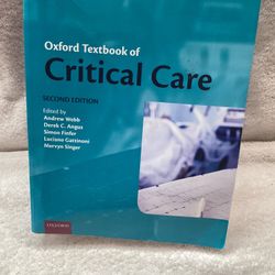 Critical Care 2nd Edition 