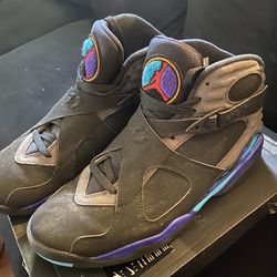 Used Air Jordan Aqua 8s Size 11