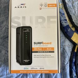 Arris SBG10 Cable Modem Router 