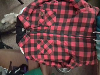 Buffalo Plaid Fleece Half-Zip Pullover