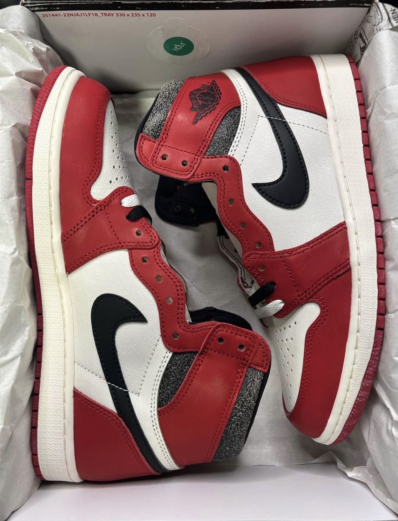 Jordan 1 Lost & Found Sz9.5 DS