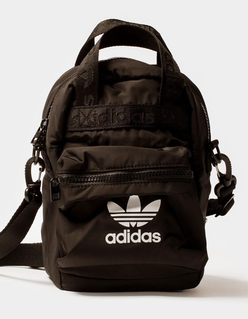 Adidas 2 Ways to Wear Backpack & Crossbody Bag in Black New NWT