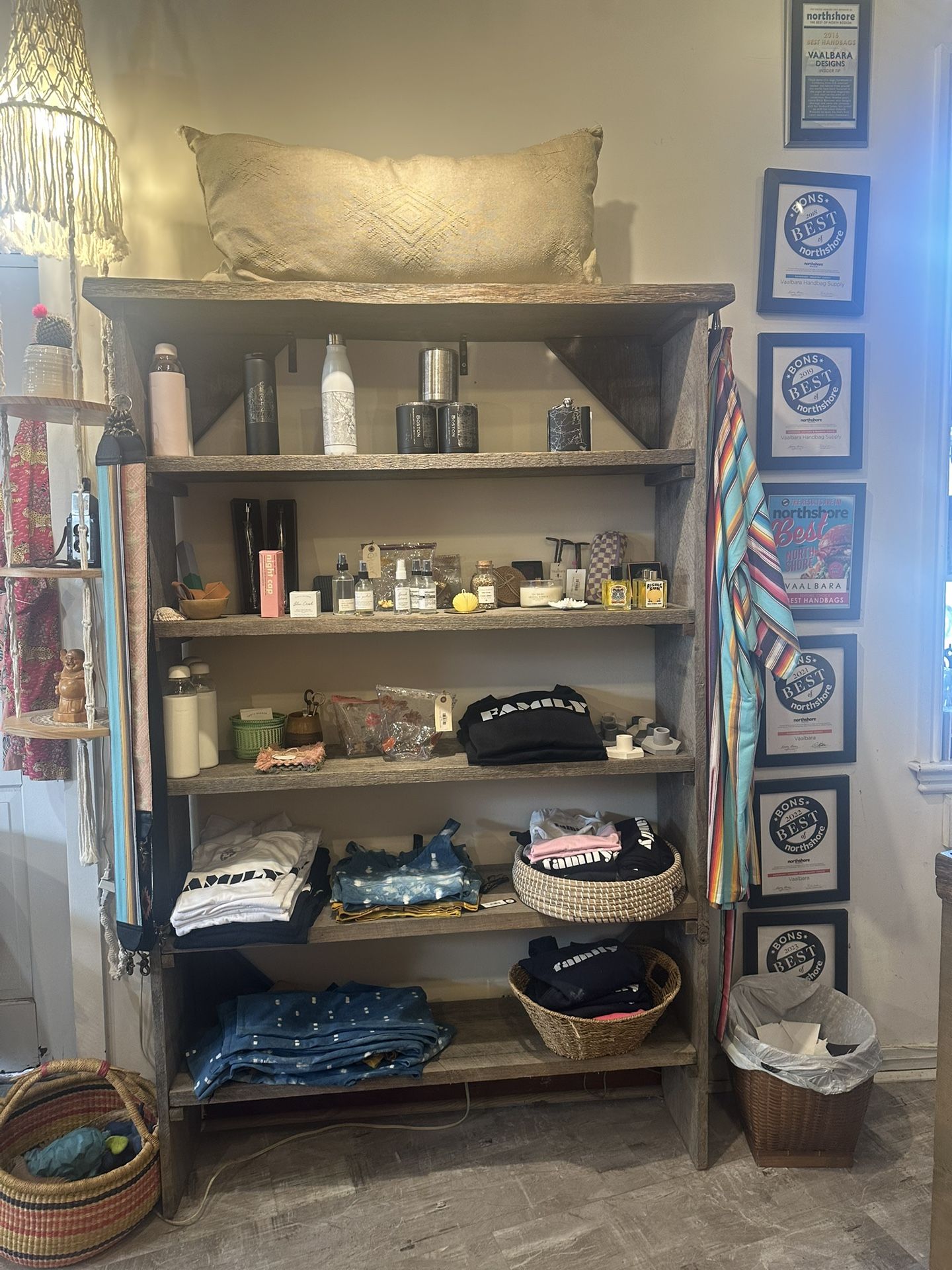 Gorgeous Handmade Wood Shelving Unit