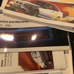 Owner’s Manual  for 2000/2001 BMW 330i 
