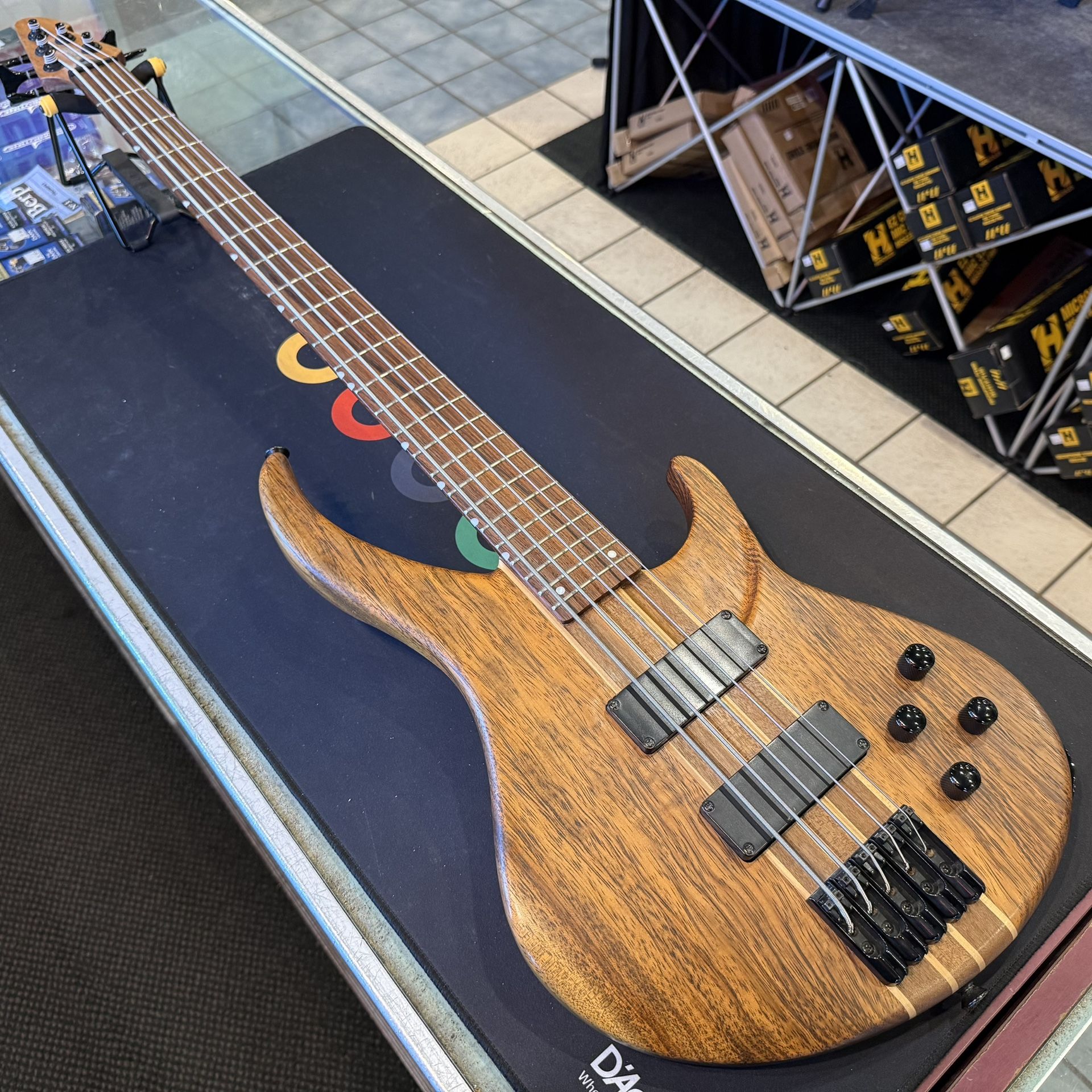 Peavey Grind BXP5 Natural Satin Finish 5-string Electric Bass