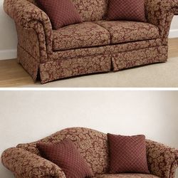 Sofa and loveseat