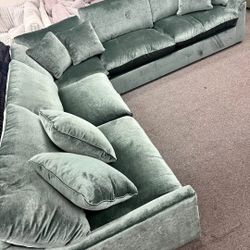 Take Home Pay Later Only $39 Down Payment 🌟L Shaped Modular Living Room Furniture Set 