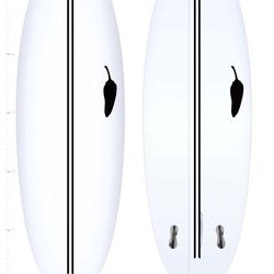 Chili Fire Chief Surfboard 5’9