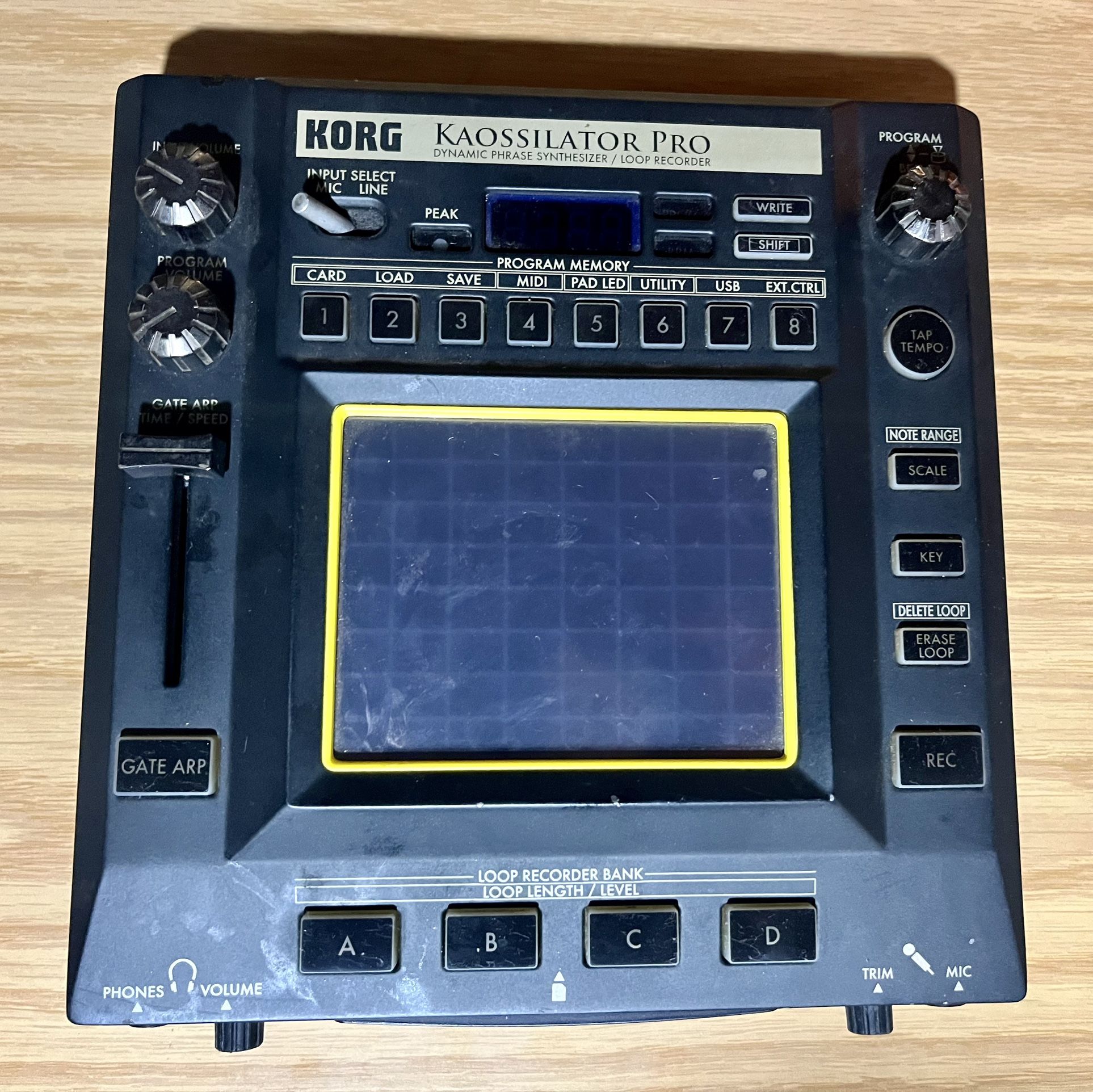 KORG Kaossilator Pro KO-1PRO Dynamic Phrase Synthesizer