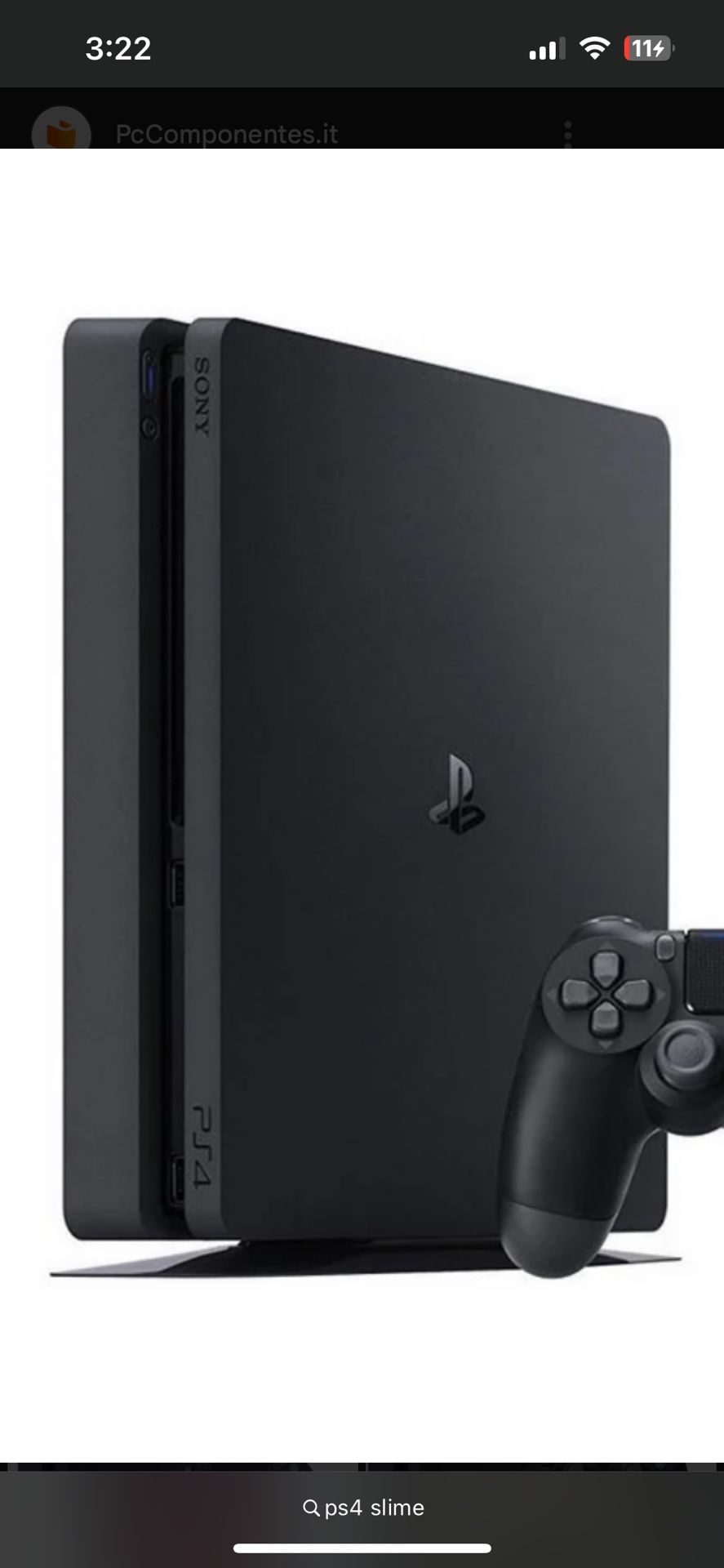 Ps4,Black,slim, will send pictures of actual ps4