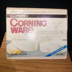 Corning Ware Shadow Iris 6-Piece Casserole Set