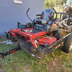 Lanscaping Equipament whit trailer 