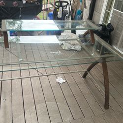 Glass Office Desk