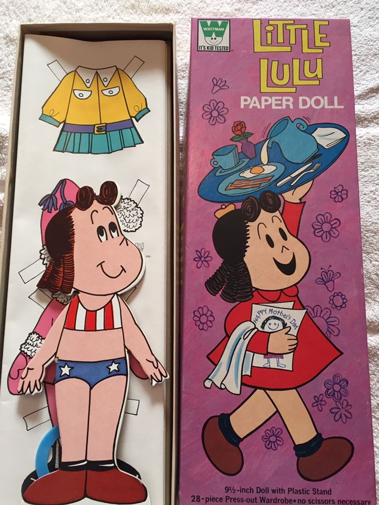 Vintage Little Lulu Paper Doll