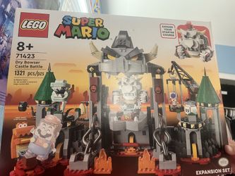 Unopened Dry Bowser Castle lego expansion pack 71423