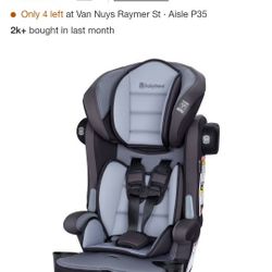 Baby Trend Hybrid SI 3-in-1 Combination Booster Car Seat with Side Impact Protection $75