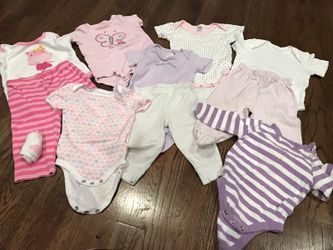 3-9 months baby girl clothes