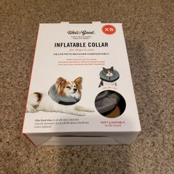 XS Extra Small Inflatable Recovery Collar for Cats Dogs 