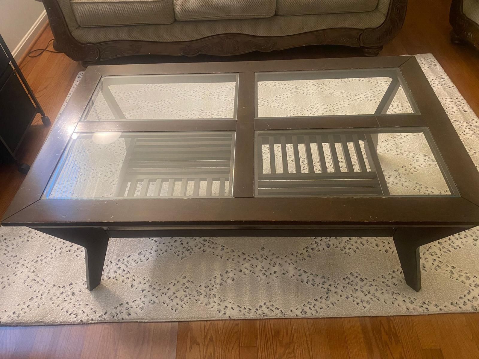 coffee table + side table