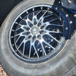 Konig crown rims and tires