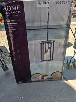 Home Decorations 4 light pendant