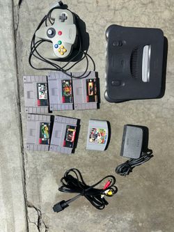 N64 game system and games