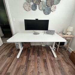 IKEA Bekant Adjustable Height Desk