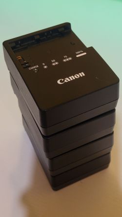 4 Official Canon Battery Charger(s)