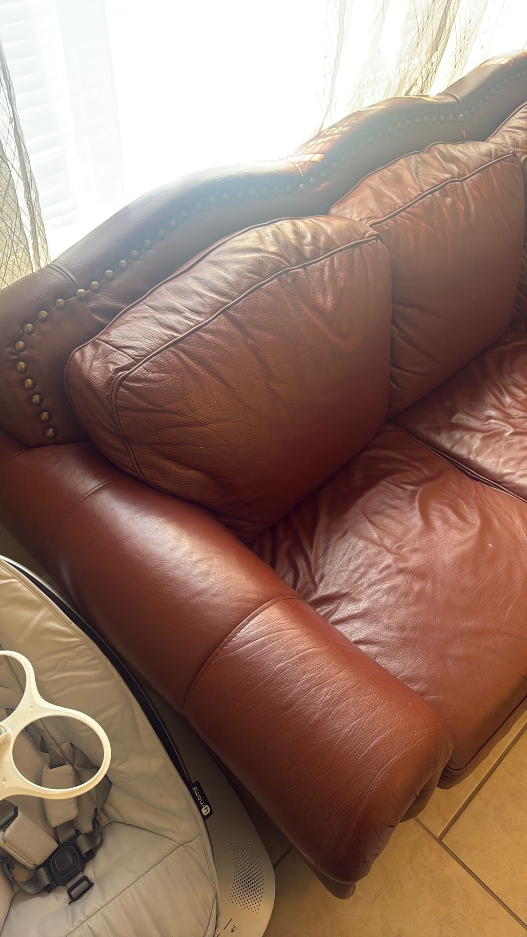 Leather Couch