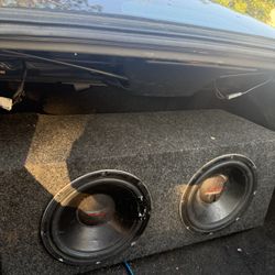 Car Subwoofer Box With Amp