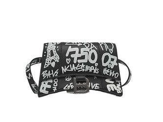 Balenciaga Hourglass Graffiti Belt Handbag Mk0226pzxmia