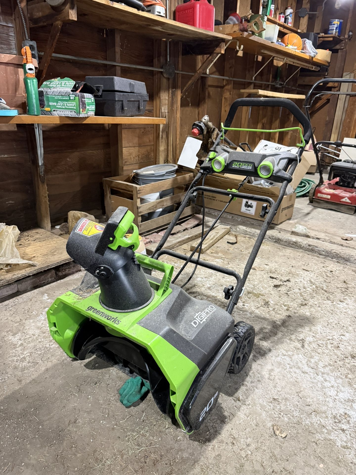 Greenworks Snow Blower