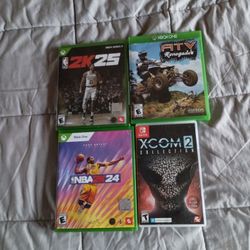 Xbox And Nintendo Disc Games