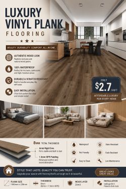 Water proof flooring