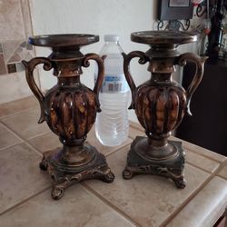 Candle Holder (2) Candles Not Included 