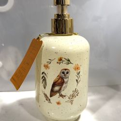 Asquith Somerset England Scented Autumn Woods Hand Soap Glass Pump NWT 16.9oz  Musk, Jasmine, Spicy, Cedarwood