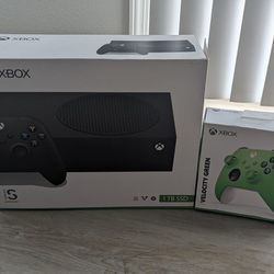 XBox series S 1TB SSD and Velocity Green Controller