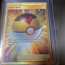 Pokemon cards - Secret Rare Level Ball & Single Strike Energy
