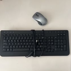 Keyboard & Wireless Mouse 