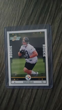 Heath Miller 2005 Score Rookie Football Card