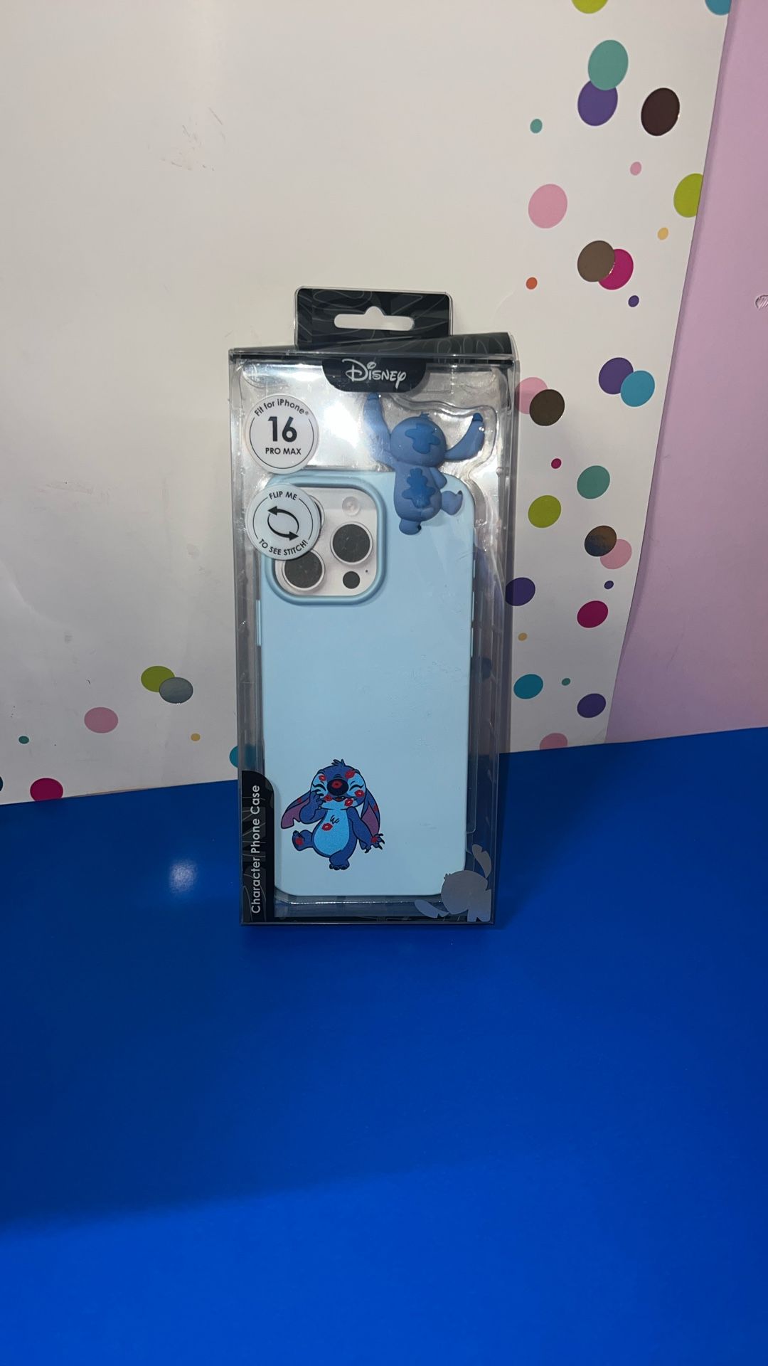 Disney iPhone Stitch Case Size 16 Pro Max NEW