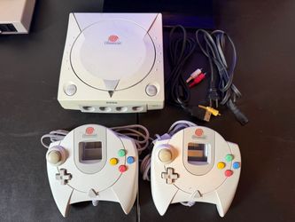 Sega Dreamcast All cables & Controllers