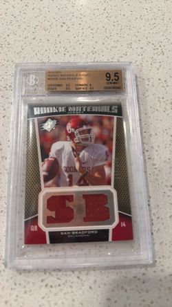 Sam Bradford Rookie BGS 9.5. Oklahoma