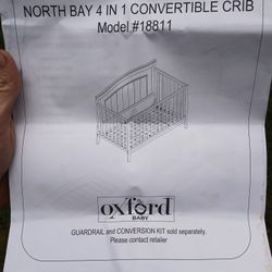 White Oxford Baby Crib 