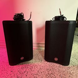 Used Harbinger M200-BT (PAIR) Powered Speaker