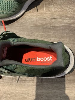 adidas gazelle silver green womens adidas Ultra Boost 2.0 Merino Wool Base Green Olive (WORN)
