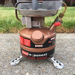 Coleman Exponent Feather 442 Dual Fuel Backpack Stove