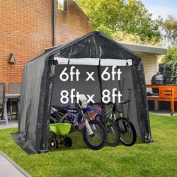 Storage Shelter Portable Shed Gazebo