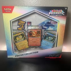 Pokémon TCG Scarlet & Violet Prismatic Evolutions Poster Collection