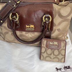 Coach Bag With Wallet